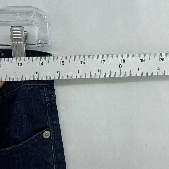 Madewell Jeans Women's Sz 26 Blue Medium Wash Skinny Skinny Ankle Zip Stretch - Picture 3 of 14